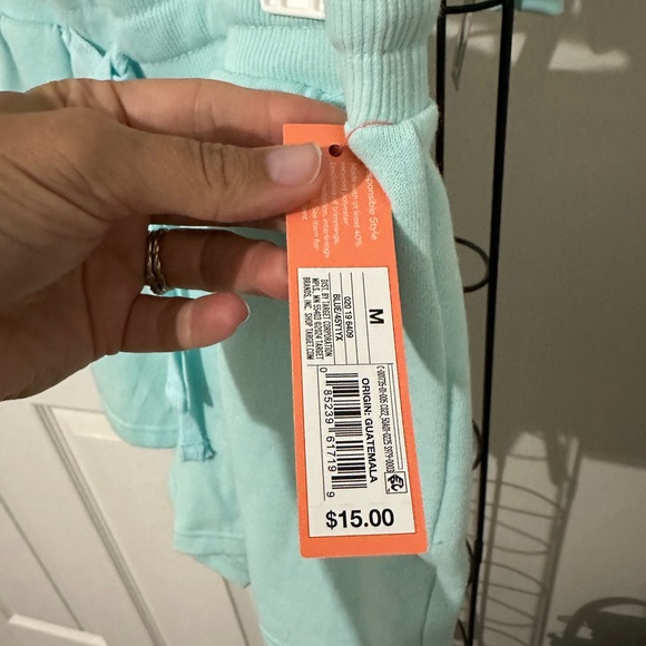 Colsie Light Teal Lounge Set - Picture 3 of 5